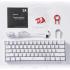 Redragon K630 Dragonborn 60% Wired RGB Gaming Keyboard - Black\\White